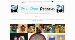 Desktop Screenshot of paulpapedesigns.com